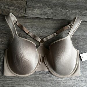 NWT ThirdLove 24/7 Classic Full Coverage Racerback Underwire  Beige Nude 36D